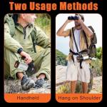 Rechargeable LED Tactical Flashlight with Power Bank