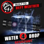 DARKBEAM Rechargeable 2000 Lumens LED Flashlight