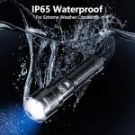 Wdtpro Rechargeable LED Flashlight 2-Pack