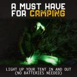 30 Bright Glow Sticks for Camping and Parties