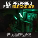 30 Bright Glow Sticks for Camping and Parties