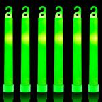 32 Ultra Bright Green Halloween Glowsticks - 12 Hour Duration