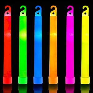 32 PCS Bright 6 Inch Glow Sticks for Emergencies
