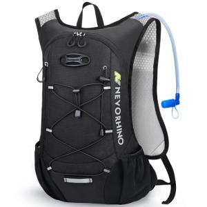 Lightweight Hydration Backpack with 2L Water Bladder