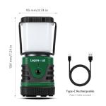 Rechargeable 1000Lm LED Camping Lantern, 4 Modes