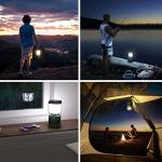 Rechargeable 1000Lm LED Camping Lantern, 4 Modes