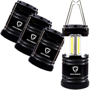 Gold Armour Portable Battery Powered LED Lantern
