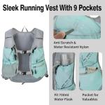 Lightweight Hydration Running Vest with 1.5L Bladder