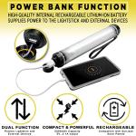 SunJack LightStick: Waterproof LED Flashlight & Power Bank