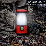 Battery-Powered LED Camping Lantern and Flashlight