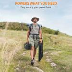 GRECELL 1000W Portable Solar Generator Kit