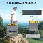 VTOMAN 2376Wh Portable Power Station with Solar Panel