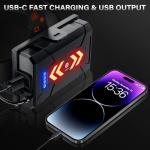 Super Bright Rechargeable LED Headlamp with Zoom