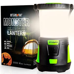 2000 Lumen LED Camping Lantern with 360° Control