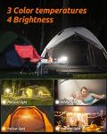 Eventek Rechargeable LED Camping Lantern with 4 Modes
