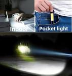 Darlur Mini USB Rechargeable LED Flashlight 5-Pack