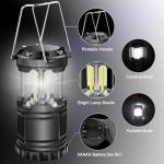 EXTRASTAR 2 Pack Portable LED Camping Lanterns