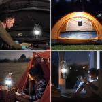 EXTRASTAR 2 Pack Portable LED Camping Lanterns