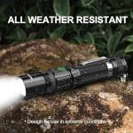 Rechargeable LED Flashlight with 5 Modes