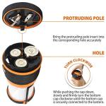 Bright LED Camping Lantern with 4 Lighting Modes