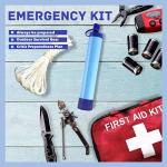 Portable Personal Water Filter Straw - 5 Pack