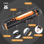 EverBrite 500 Lumens Rechargeable LED Flashlight