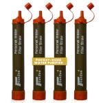 GunZee Portable Personal Water Filter Straw Pack