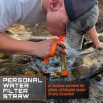 GunZee Portable Personal Water Filter Straw Pack