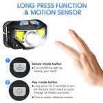 Ultra Bright Rechargeable LED Headlamp 4-Pack