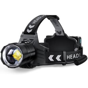 FINICO High Lumens Rechargeable LED Headlamp
