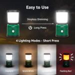 Lepro Bright LED Camping Lantern with 4 Modes