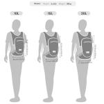 G4Free Lightweight Packable Hiking Backpack 10L/15L