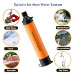 Lightweight Water Filter Straw with Carry Case