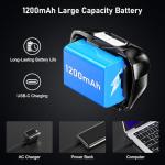 Blukar Rechargeable LED Headlamp - 2 Pack