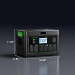 Portable Solar Generator with 2x100W Panels