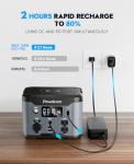 Portable 300W Power Station for Camping and Emergencies