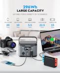 Portable 300W Power Station for Camping and Emergencies