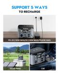 Portable 300W Power Station for Camping and Emergencies