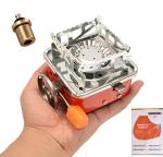 Portable Folding Backpacking Stove with Piezo Ignition