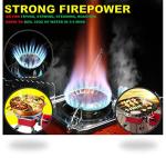 Portable Folding Backpacking Stove with Piezo Ignition