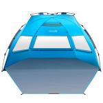 OutdoorMaster 4-Person Pop Up Beach Tent - Blue