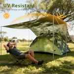 Large Waterproof Camping Tent Tarp for Outdoor Use