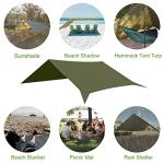 Large Waterproof Camping Tent Tarp for Outdoor Use