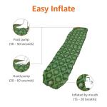 Ultralight Camping Sleeping Pad with Built-in Pump