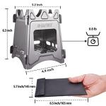 Portable Folding Wood Camping Stove for Outdoor Adventures