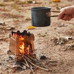 Portable Folding Wood Camping Stove for Outdoor Adventures