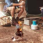 Portable Folding Wood Camping Stove for Outdoor Adventures