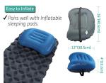 Ultralight Inflatable Camping Travel Pillow by TrekoLogic