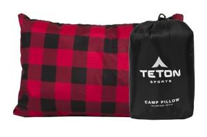 TETON Sports Washable Camp Pillow - Travel Ready