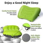 Crisonky Inflatable Camping Pillow - Ultralight Comfort